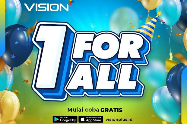 HUT ke-1, Vision+ Rayakan...