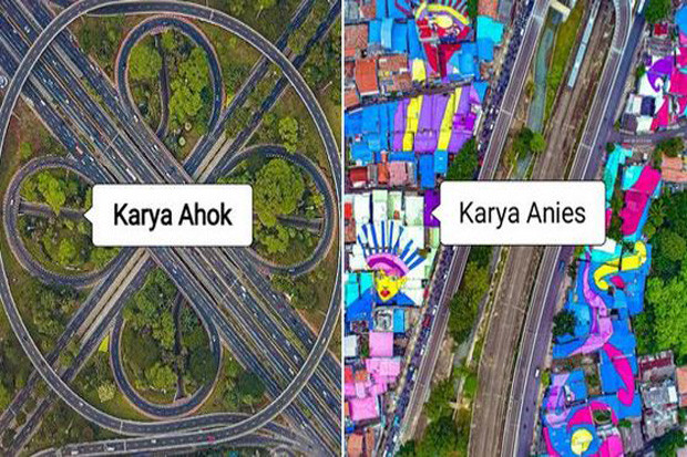 Netizen Bandingkan Jalan...