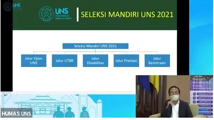 UNS Buka 5 Jalur di...