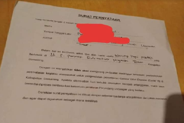 Penerapan PPKM, Satpol...