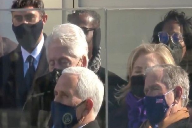 Bill Clinton Tertidur...