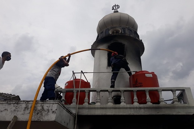 Menara Masjid di Bogor...