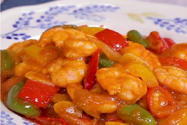 Resep Udang Asam Manis,...