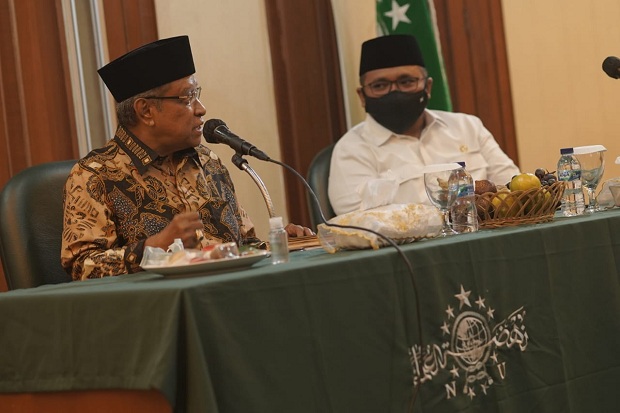Temui KH Said Aqil Siradj,...