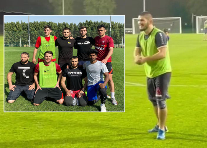 Khabib Nurmagomedov...
