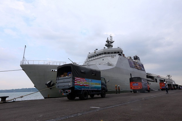 KRI Banda Aceh-592 Bertolak...
