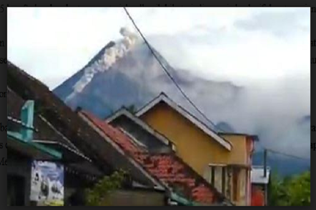 Selama 3 Jam, Merapi...