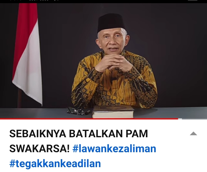 Amien Rais Kritisi Rencana...
