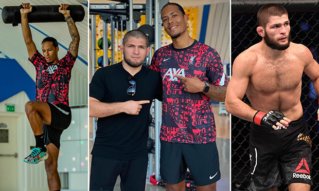 Khabib Nurmagomedov...