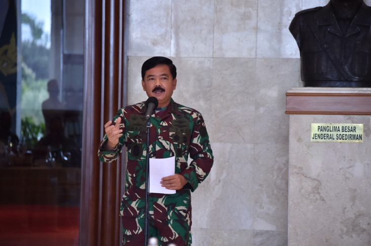 Tinjau Prokes di Pasar...