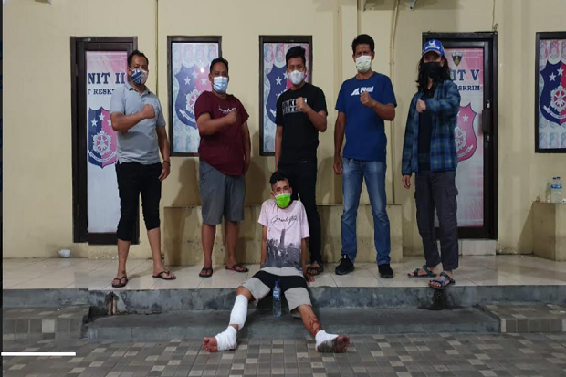 Lawan Petugas saat Ditangkap,...