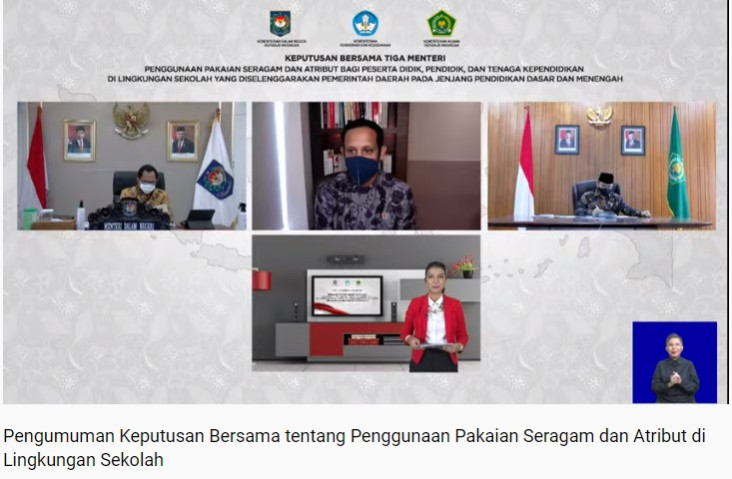 3 Menteri Terbitkan...