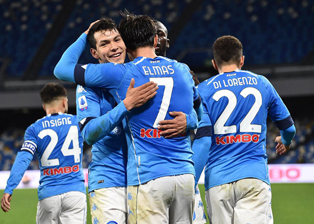 Susunan Pemain Napoli...