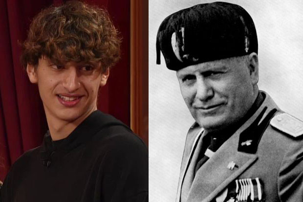 Viral Cicit Benito Mussolini,...