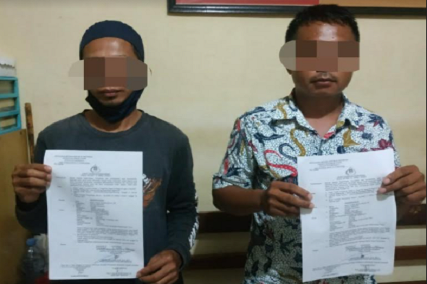 Polisi Amankan 2 Pelaku...