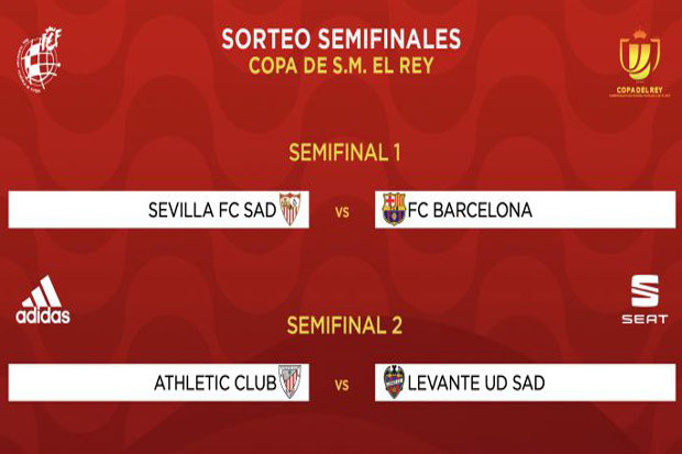 Drawing Semifinal Copa...