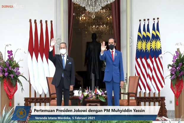 Jokowi dan PM Malaysia...