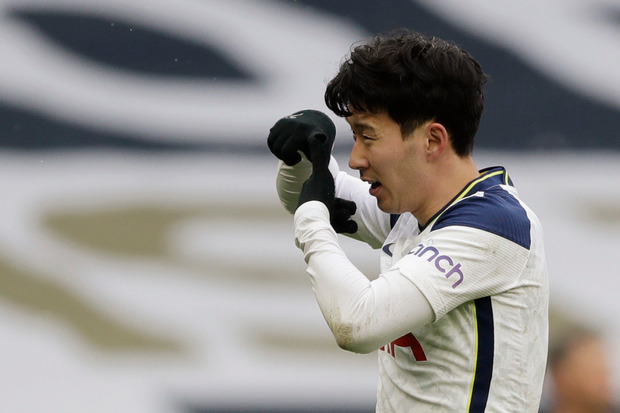 Son Heung-min Semringah...