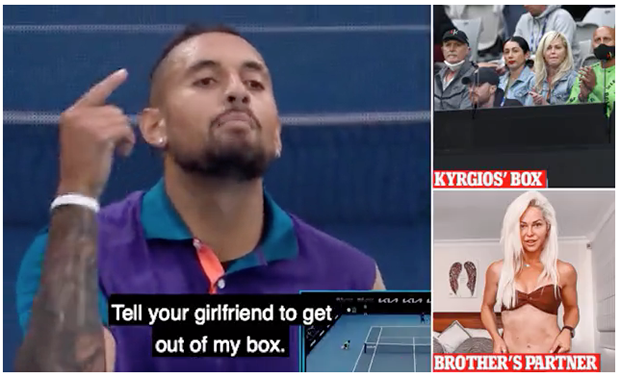 Nick Kyrgios Usir Pacar...