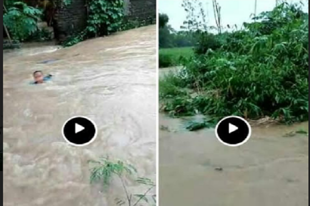 Sempat Hanyut Terseret...