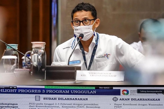 Gelar Rapim, Menparekraf...