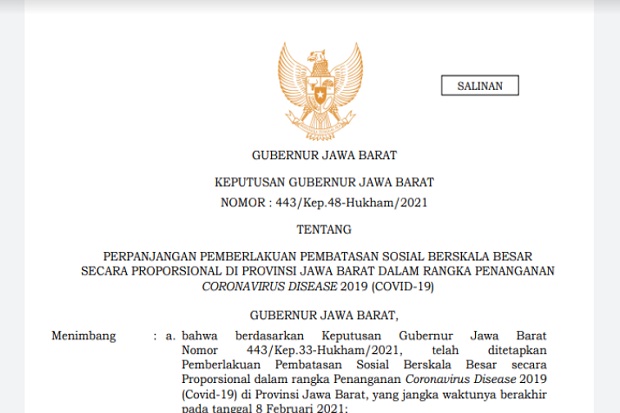 Keputusan Gubernur Diteken,...