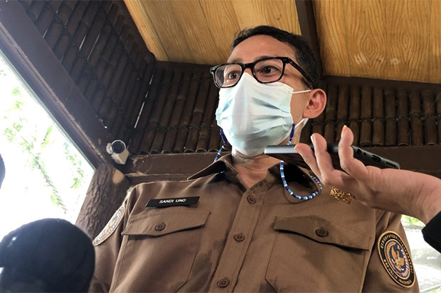 Liburan Sandiaga Uno...