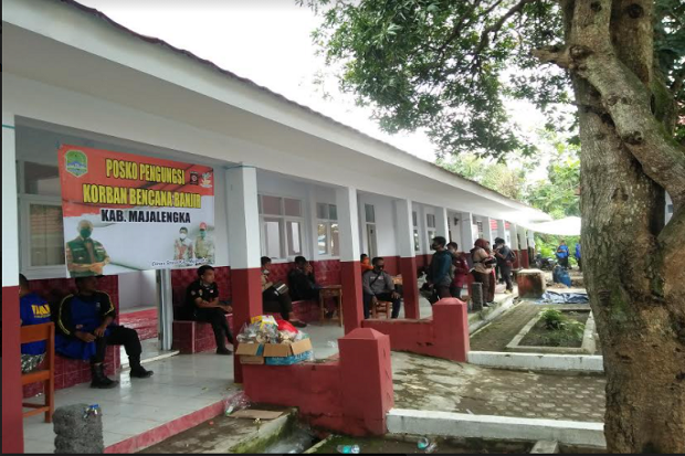 Korban Banjir di Majalengka...