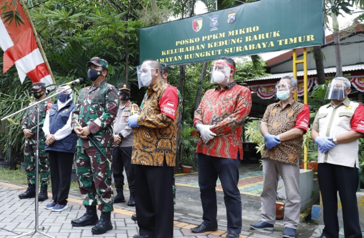 Tinjau PPKM Mikro di...