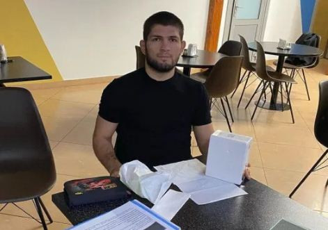 Khabib Nurmagomedov...