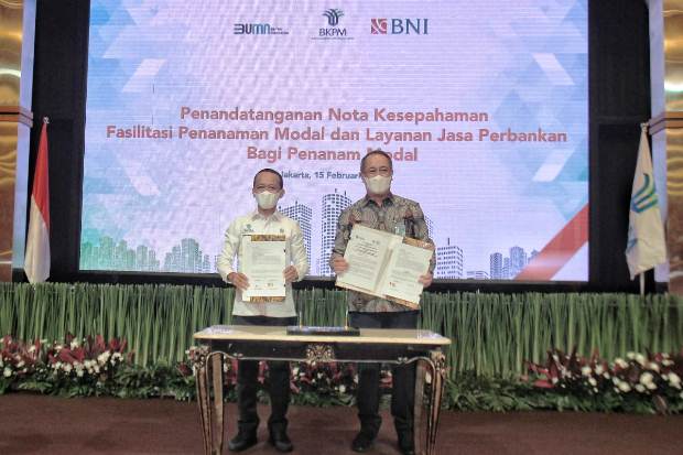 Kerja Sama BNI-BKPM...