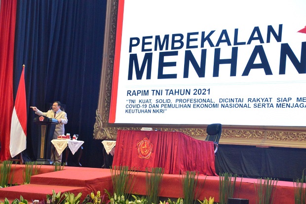 Rapim TNI 2021, Prabowo...