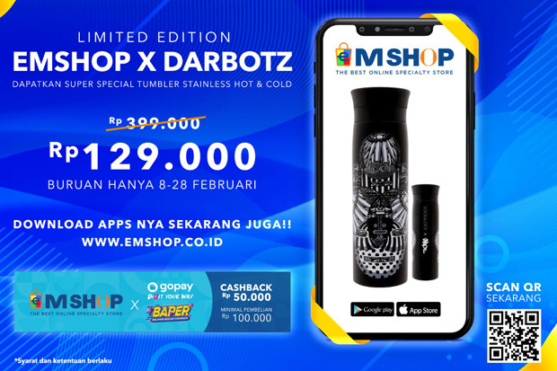 eMShop x Darbotz, Hadirkan...