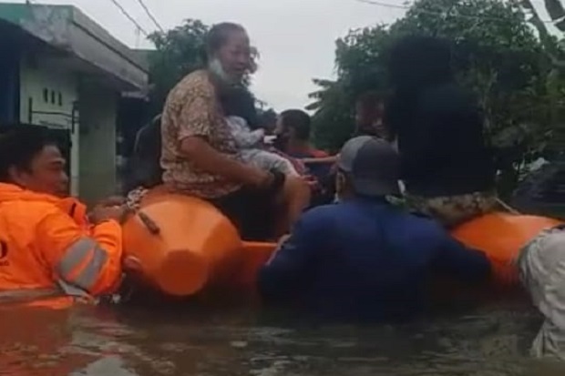 Banjir di Ciledug Indah...