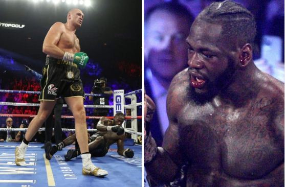 Telinga Deontay Wilder...