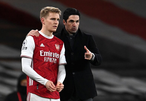 Status Martin Odegaard...