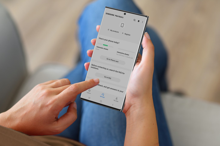 Samsung Get Help, Bisa...