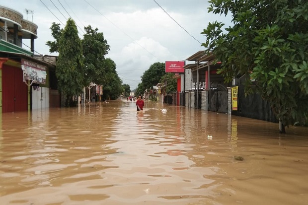 Pagi Ini Banjir di Karawang...