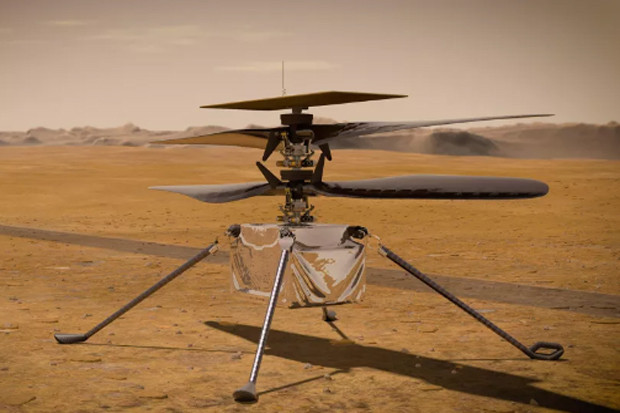 Helikopter Ingenuity...