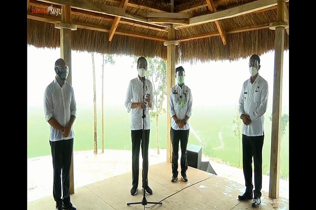 Tinjau Lumbung Pangan...