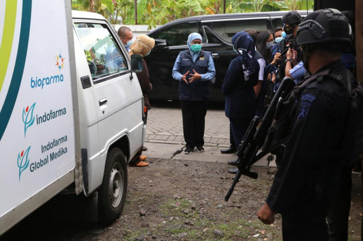 Pemprov Jawa Timur Distribusikan...