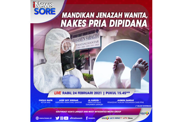 Mandikan Jenazah Wanita,...