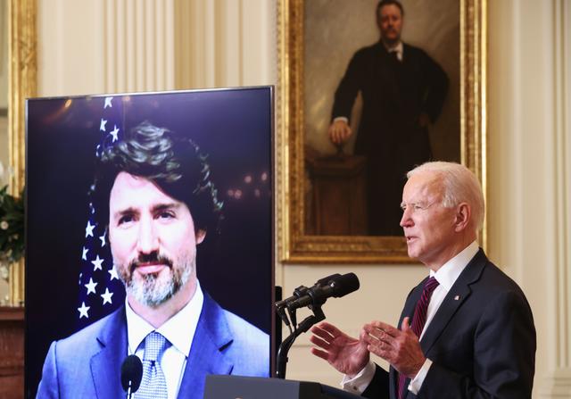 Biden dan Trudeau Bersatu...