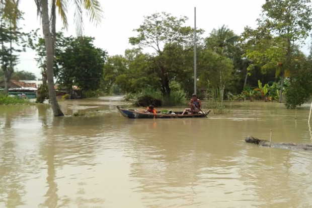 Mulai Surut, Banjir...
