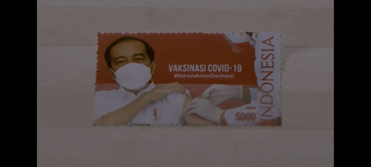 Prangko Bergambar Jokowi...