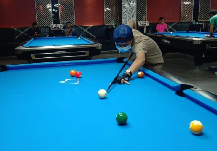 Latih Mental Atlet Biliar,...