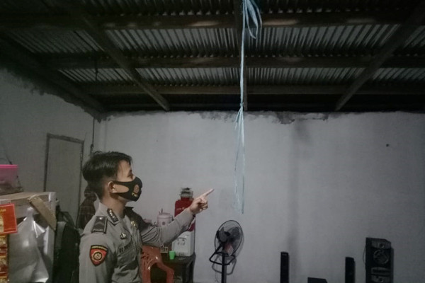 Polisi Temukan Bekas...