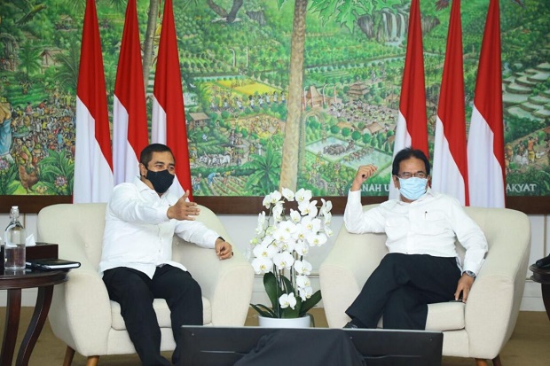 Temui Menteri ATR/BPN,...