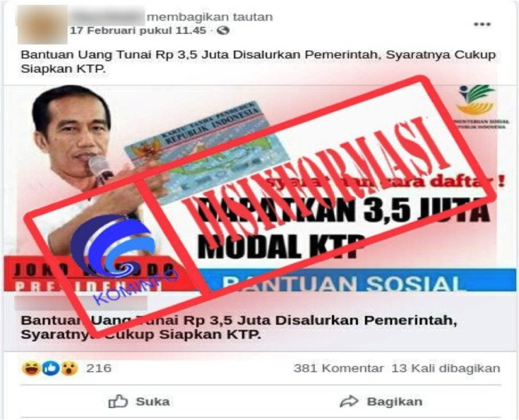 Kominfo Pastikan Bantuan...