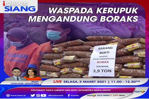 Waspada! Kerupuk Mengandung...